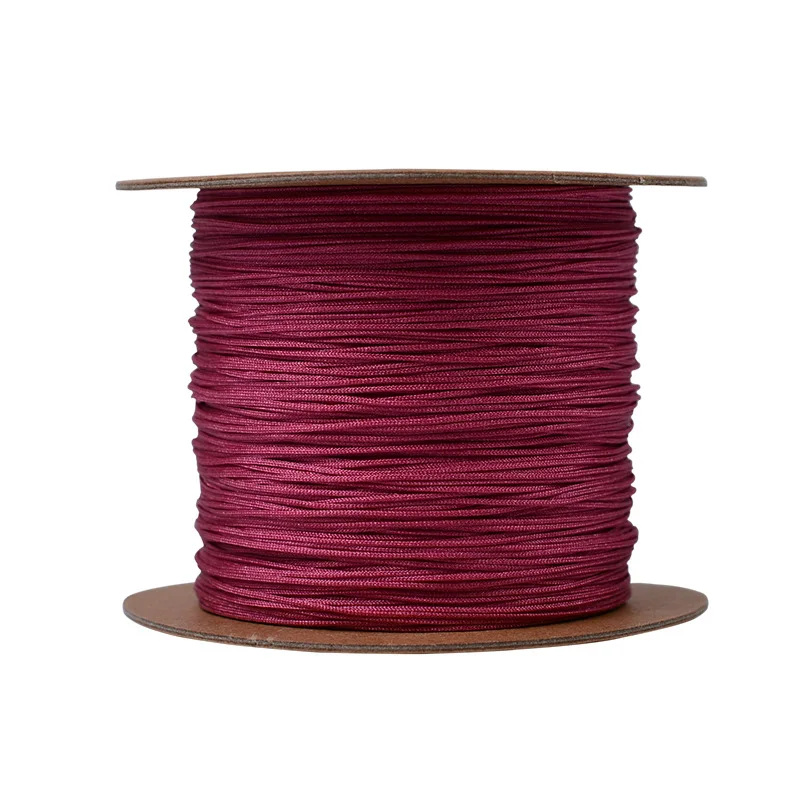 Нейлоновый шнур 0 4 мм китайский узел макраме браслет плетеная веревка «сделай сам» кисточки нить для бисероплетения