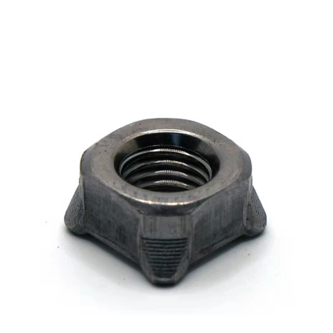 DIN928 Square Weld Nut DIN929 Hex Weld Nut With Stainless Steel and Carbon Steel Material m6 m10 Weld Nut