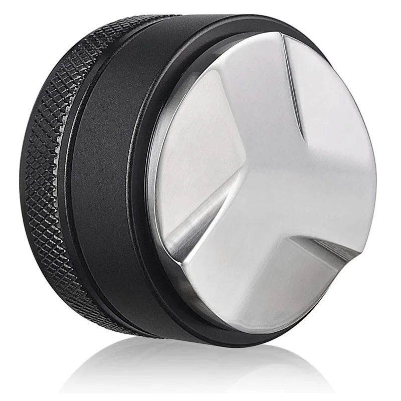 
Amazon Hot Sale Coffee Tamper Distributor 51mm Espresso Portafilte Stainless steel Wooden Handle Coffee Tamper 