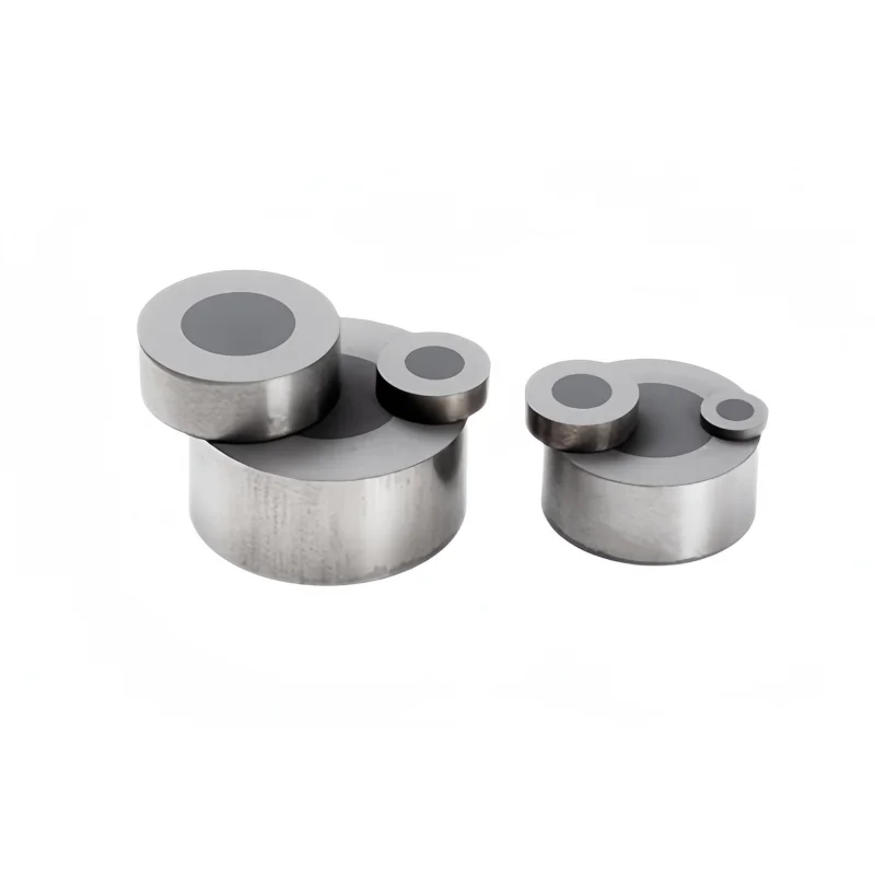 Polycrystalline diamond wire drawing die core pcd billet cobalt bonding agent self-supporting die blank