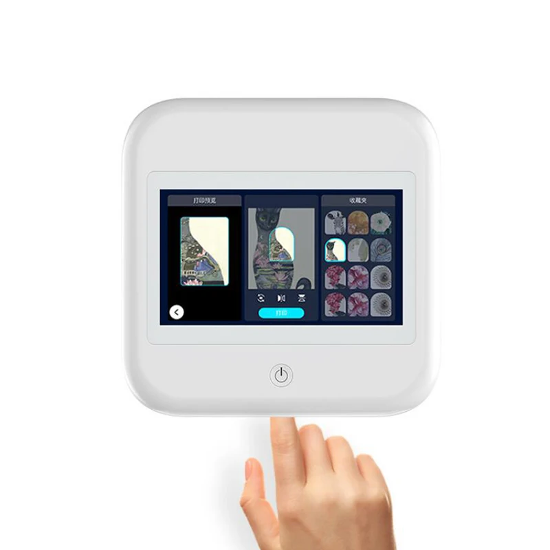  Портативная цифровая 3D-печать на пальцах интеллектуальная машина с Wi-Fi автоматический Электрический художественный принтер для рисования