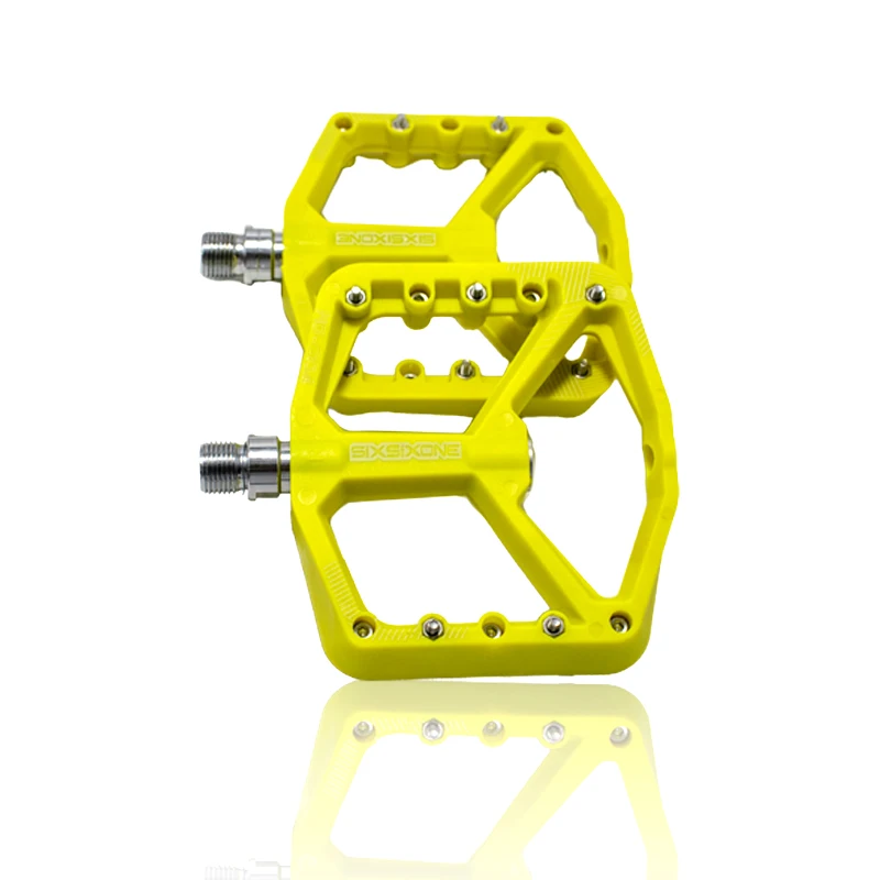 Bicycle Pedals Sealed Bearing Nylon Anti-slip Cycle Ultralight Cycling MTB bike Accessory