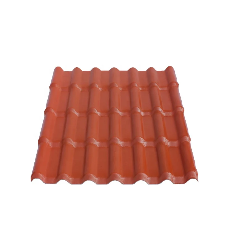 Pvc ASA spanish roof sheet factory waterproof sheets manufacturer plastic roofing sheets home china pvc roof tile