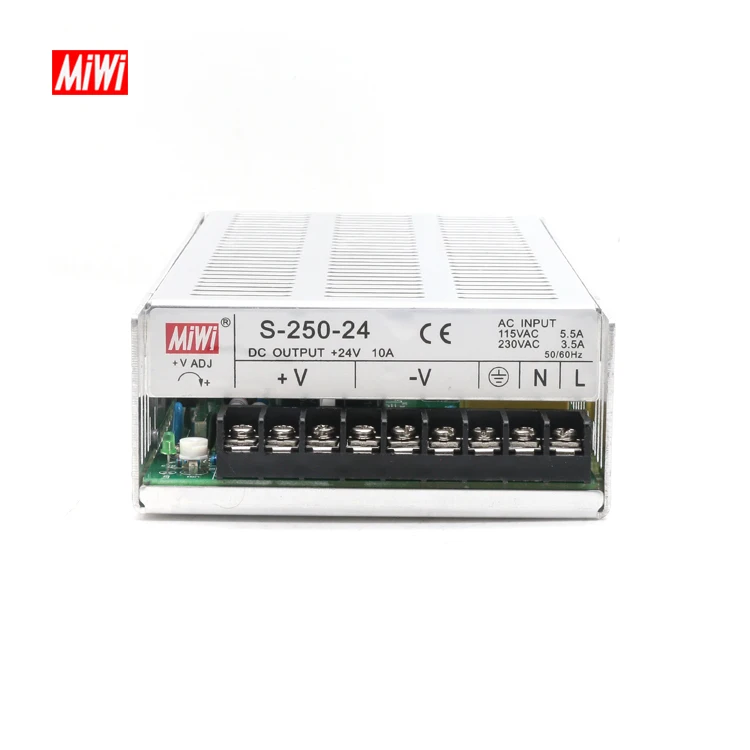 S-250-12 12v блок питания для ноутбука 250w ac dc 12v