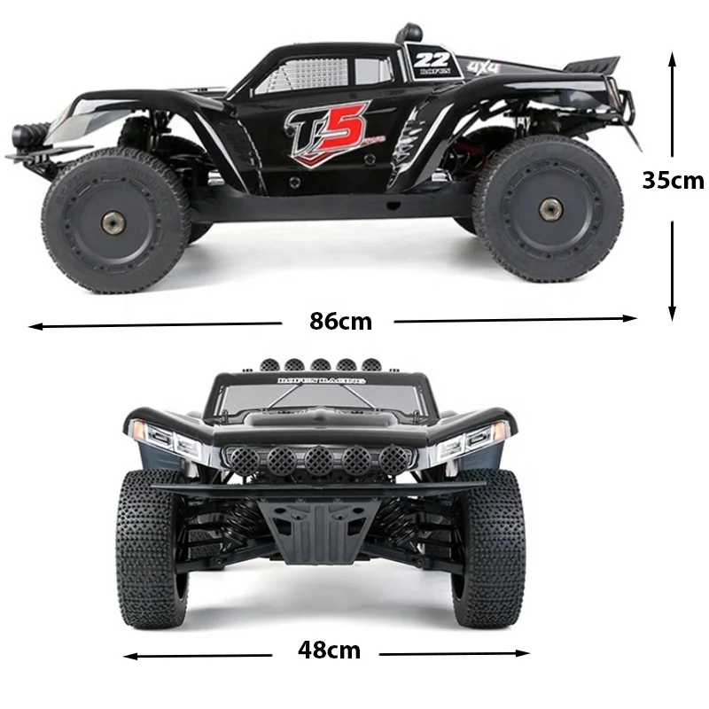 Paisible Rofun ET5 4WD 1/5 Electric Brushless RTR RC Car 4x4 Drive 8S 200A ESC Remote Control Truck Toys Hobby Toy for Adults