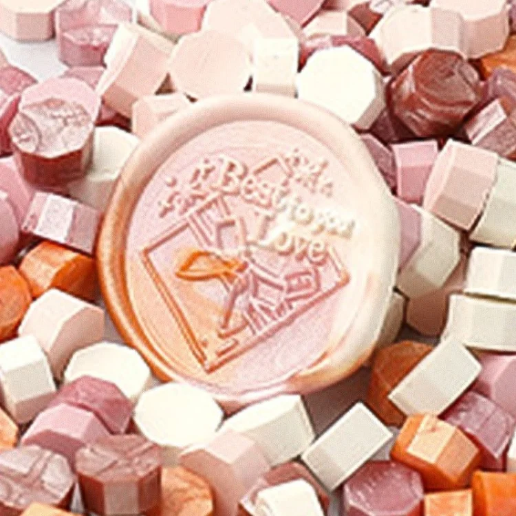 Manufacturers Wholesale Bags Of Octagonal Wax 100 35g Fire Seal Wax Color Mixed Color Sealing Wax