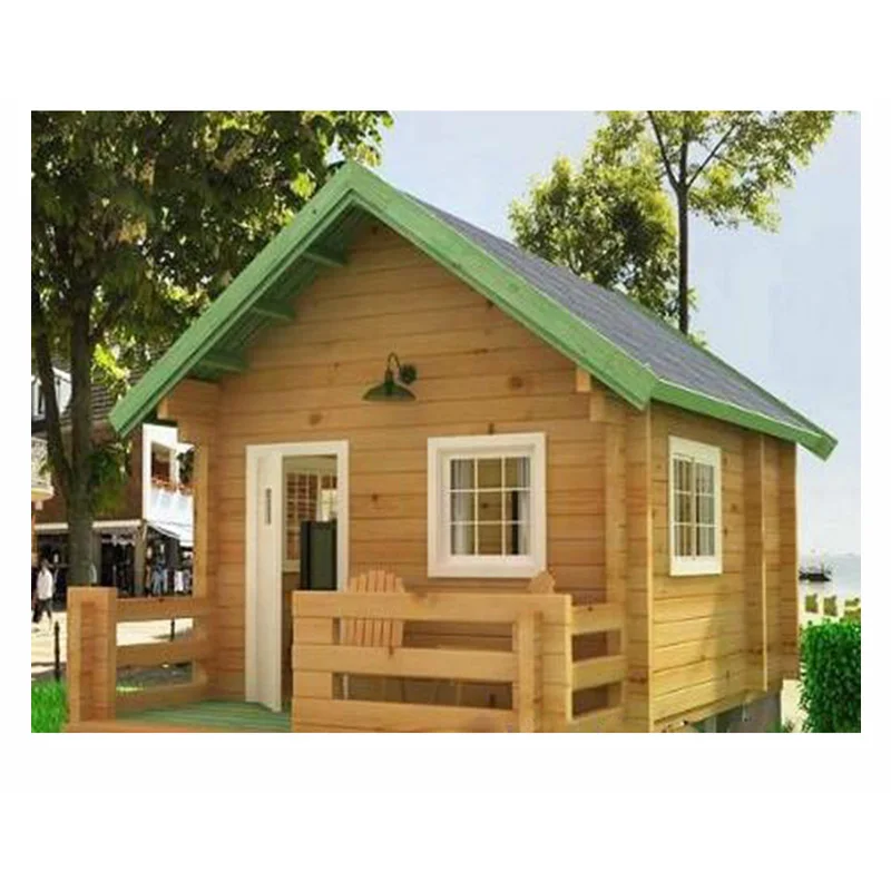 Luxury light steel keel structure wooden tiny camping house for Europe