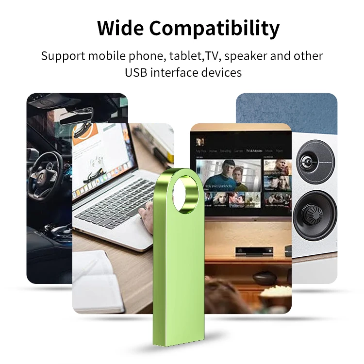 Оптовая продажа мини металлический диск карта памяти usb 2 0 32 ГБ 16 8 64 128 рекламная ручка на заказ flash