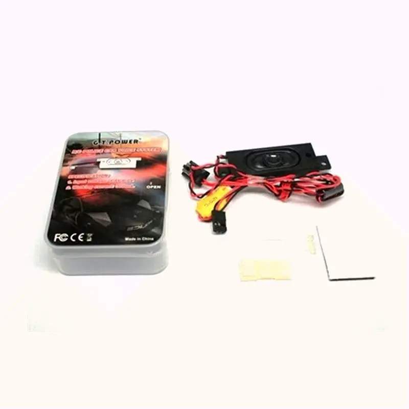 GT Power RC Car Voice System police siren sound module 4.8-6V connection with receiver directly for radio control hobby cars