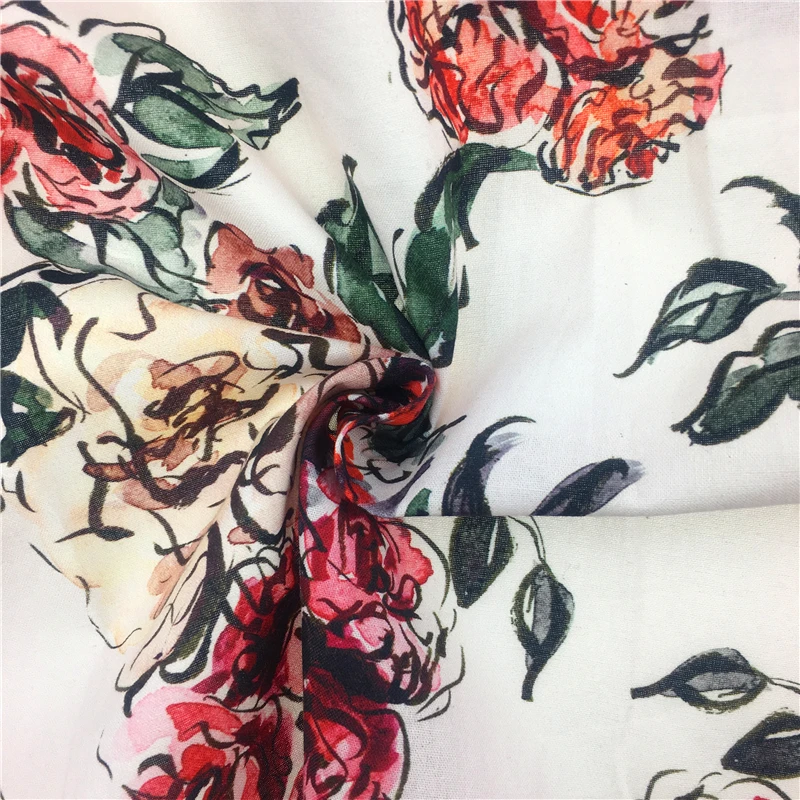 High Quality Custom Cotton Fabric 100% Cotton Woven Fabric for Bedding Sheet