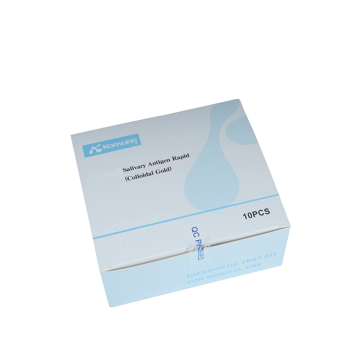 Saliva test (ICOVS-702G-2) Disposable rapid diagnosis medical antigen saliva for 10 persons