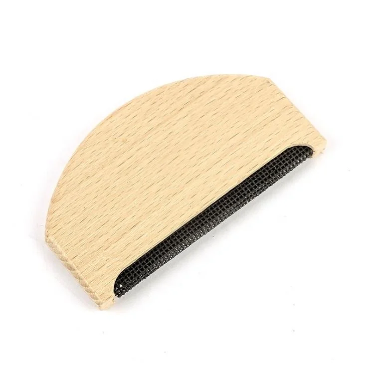 Professional low cost customer pilling removing wooden cashmere comb beech pilling comb