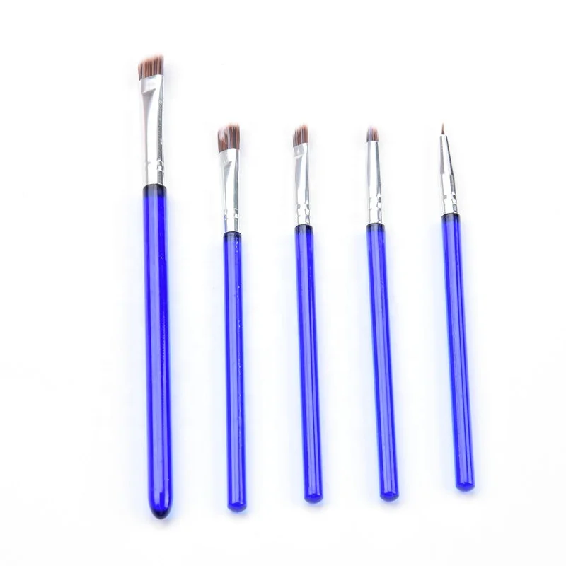 Wholesale Cake Decorating Baking Brush Tools,Plastic Handle Detail Brush Set For Cake