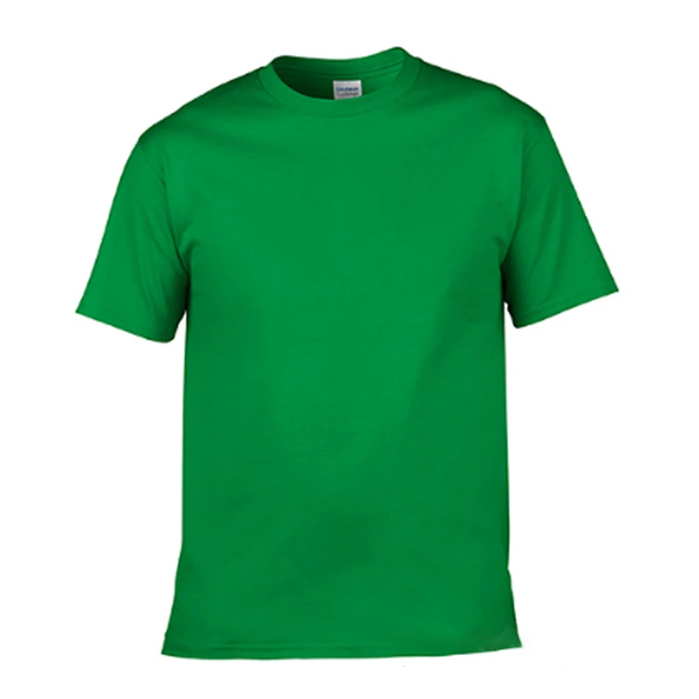 Wholesale China Customized Classic, Round Neck Short Sleeve Blank White Plain Custom Printing T shirts/