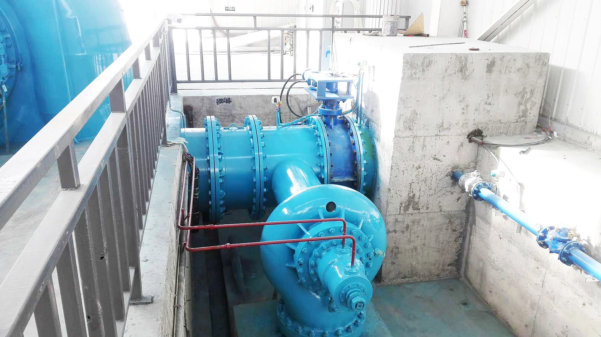 Hydro Water Turbine Generator Alternator Francis Turbine  320kw 800kw 1mw with Stainless Steel