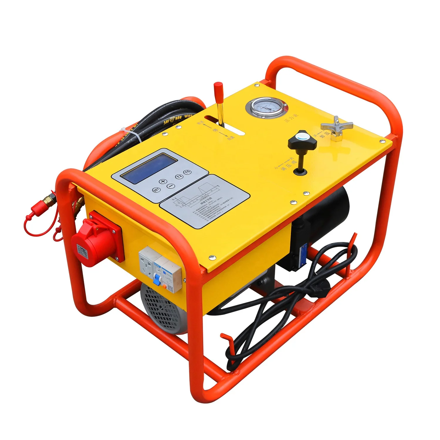 Welping 63-160mm High Quality WP160B Hydraulic Hdpe Pipe Butt fusion Welding Machine Thermofusion Welding Machine