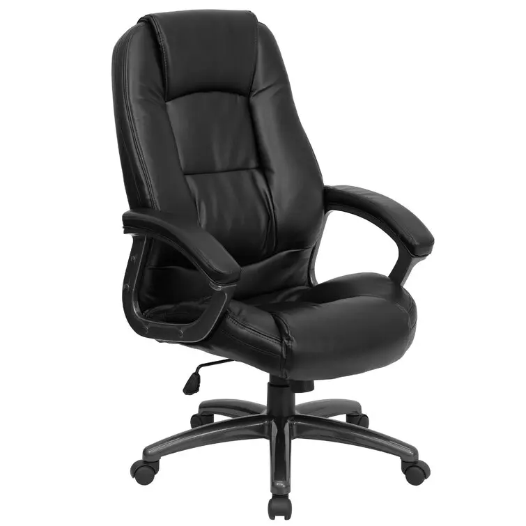 2022 Wholesale Modern   Home Back Support Height Adjustable Leather  Office Chair