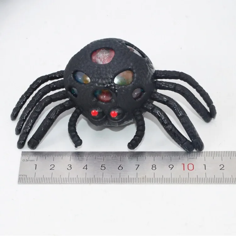 Funny toys Anti stress spider Reliever Grape Ball Autism Mood Squeeze Relief Healthy Toys Fun Geek Gadget for Halloween Jokes