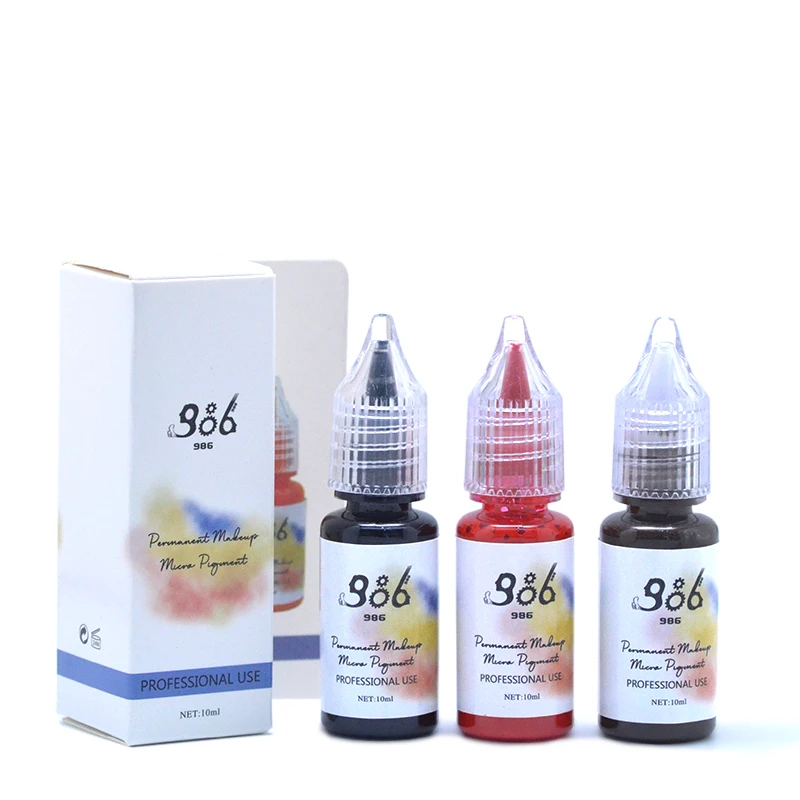 Best Organic Micro Tattoo ink Liquid Semi Permanent Makeup Microblading pigment