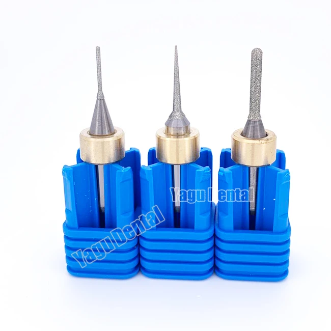 CAD CAM Glass Ceramic Dental Milling Burs for Imes Icore
