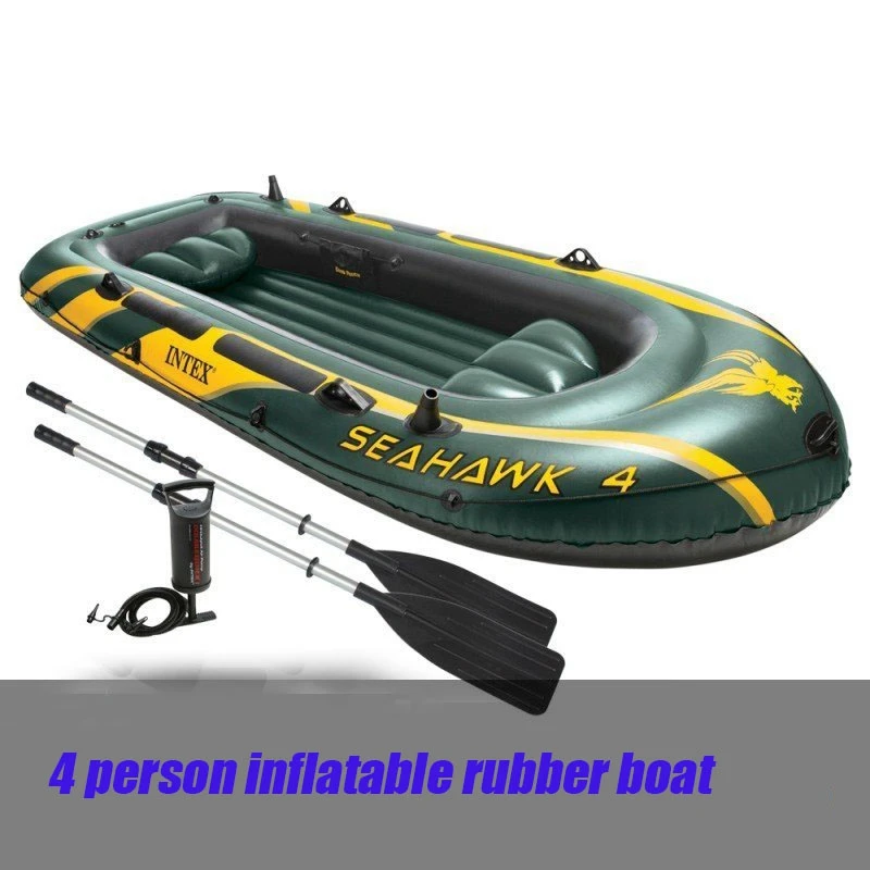 INTEX sea hawk 4 человек Рыбацкая надувная