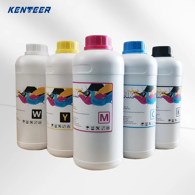 High fluidity 1 liter dtf transfer textile ink xp600 I3200 L1800 Dtf Ink multi-color DTF pigment ink