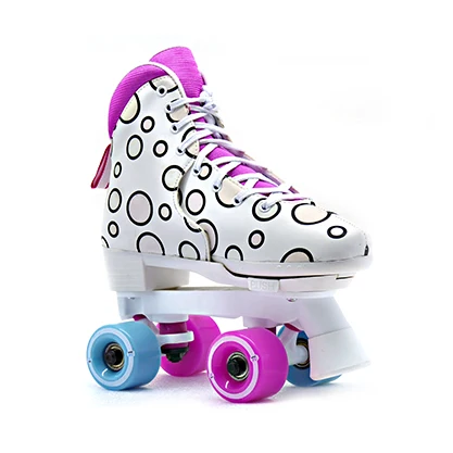  HS-Q012 Adults and Kids flashing quad roller skates