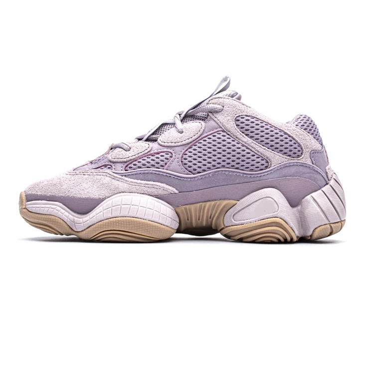 2021 новый дизайн оригинальные стильные модные кроссовки Yeezy 500 из натуральной кожи
