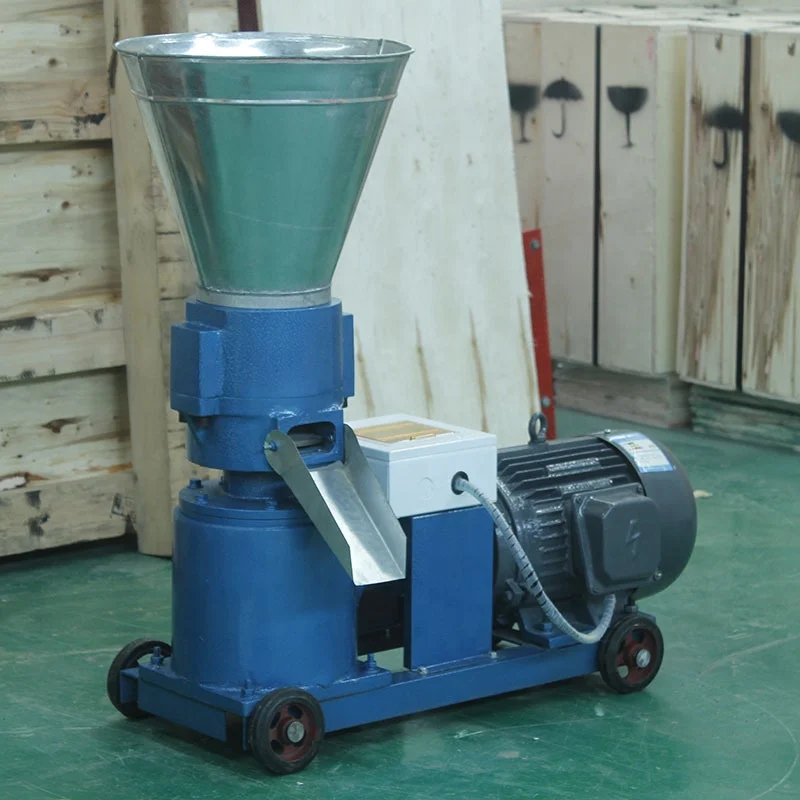 High efficiency small poultry animal feed pellet processing plant project uses feed pellet production