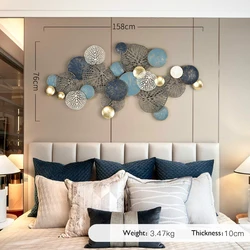 HYKING Vintage Round Cottage Wall Decor With Frame Wood Grille Wall Sculptures