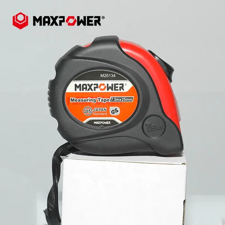 MAXPOWER Self Locking Inches/Metric Scale 3M steel  tape measure