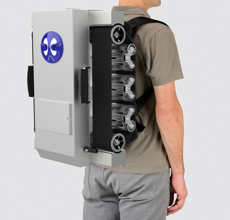 Professional factory auto-cleaning all in one solar clean robot used for pv panels cleaning