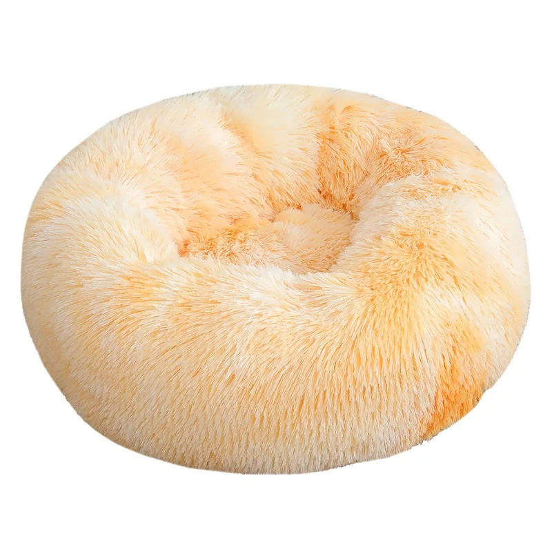 
Новые оптовые поставщики пончиков, кровать для домашних животных из искусственного меха, съемная моющаяся кровать, САМОНАГРЕВАЮЩАЯСЯ кровать для собак и кошек 