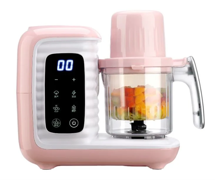 Kitchen appliance 5 in 1 digital display baby food processor/ baby food blender/baby food maker