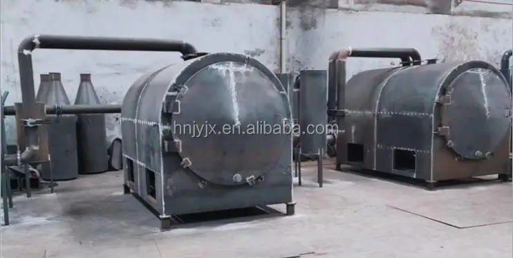 Charcoal carbonization machinery maker charcoal making machine for sale