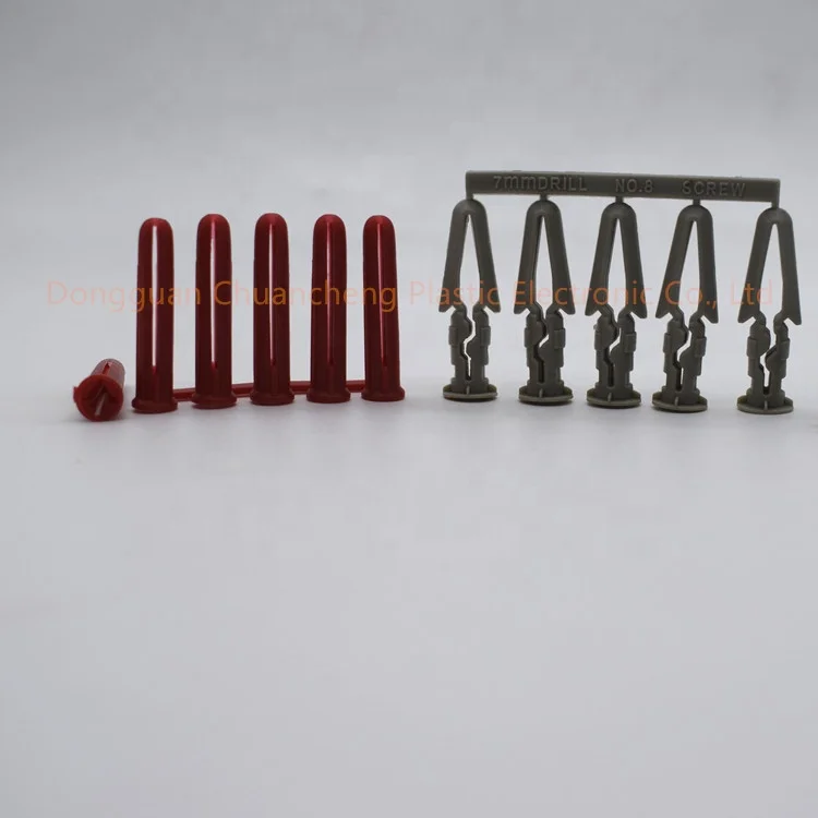 good price  plastic expansion bolt wall plug with screws for concrete