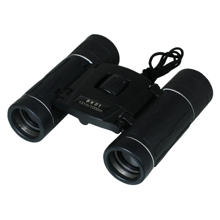 Binoculars 8x21 Roof Prism Binocular for Adults  High Power telescope for Bird watching  Low Light Night Vision kids Hunting