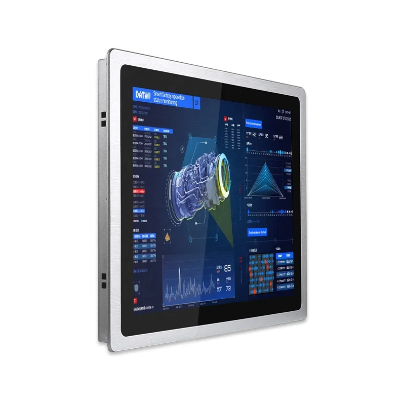 Touchthink 12 Inch Ip67 Waterproof High Brightness 2000 Nits Touch Screen Monitor For Farmland Irrigation System