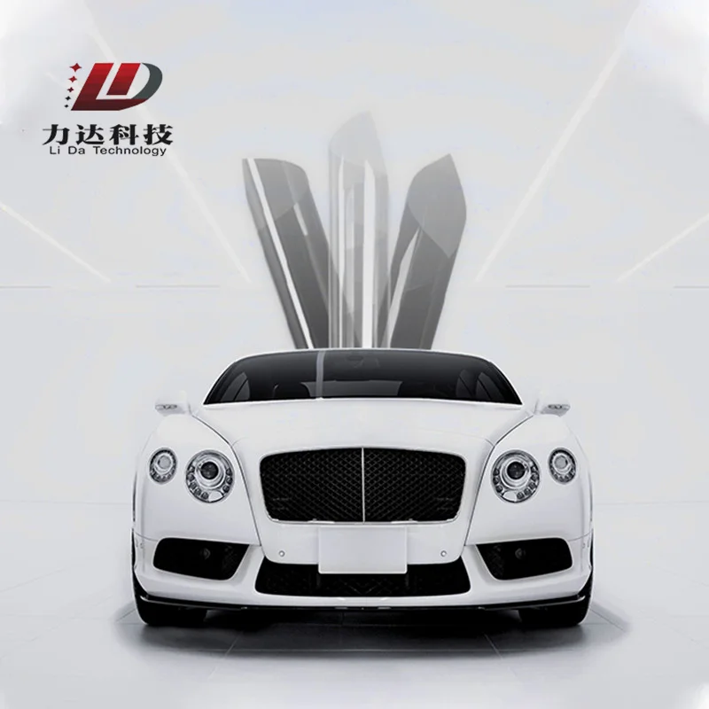 LIDA Car Films 8 Years Warranty 32% Vlt Wholesale Price High Quality Solar Dyed Car Window Film Tint For Car Glass