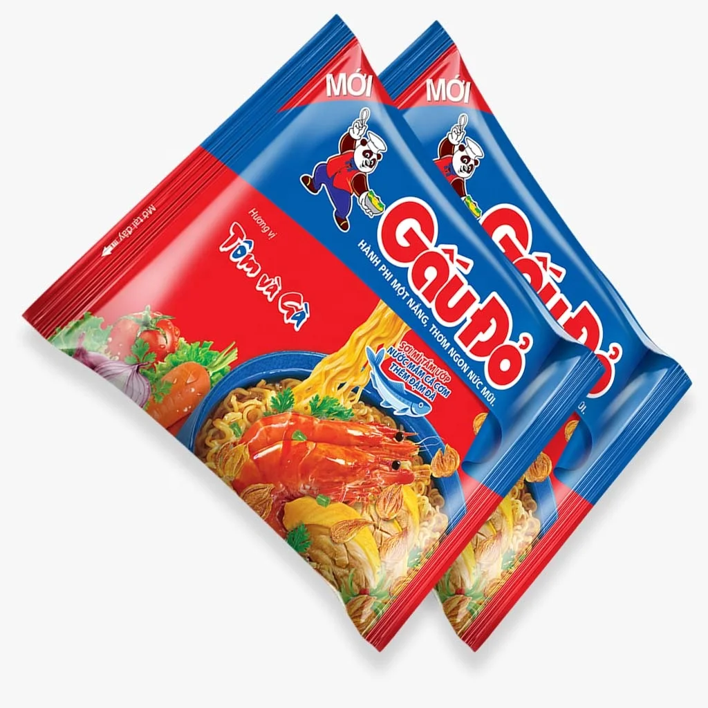 Ежедневная вкусная вьетнамская лапша с кислыми и пряными креветками 65