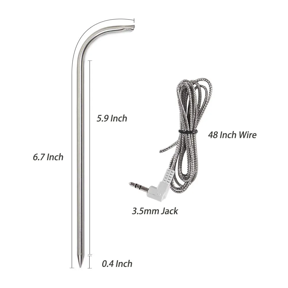 2022 Заводская поставка контроллер гриля для термометр датчик зонда наружного использования