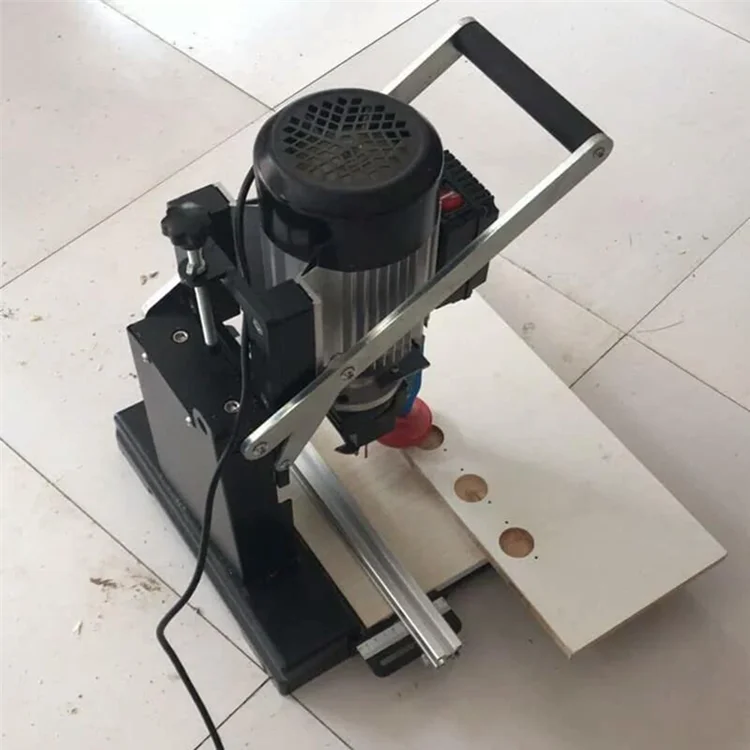 China Small Hand Portable Manual Cabinet Door Hole Hinge Drilling Machine price