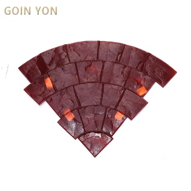 Decorative stamped concrete mat mold pattern Imprint stamp moulds for cement