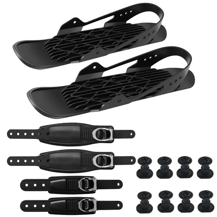 Youth Snowshoes Winter Outdoor Durable Thicken Ski Shoes Fits Men & Women All Size Adjustable Portable Mini Snowboarding Skates