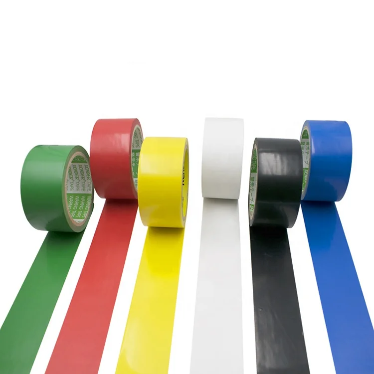 Crossing Warning Signs on the Ground Waterproof Wear-resistant Zebra Line Black Yellow Marking Tape