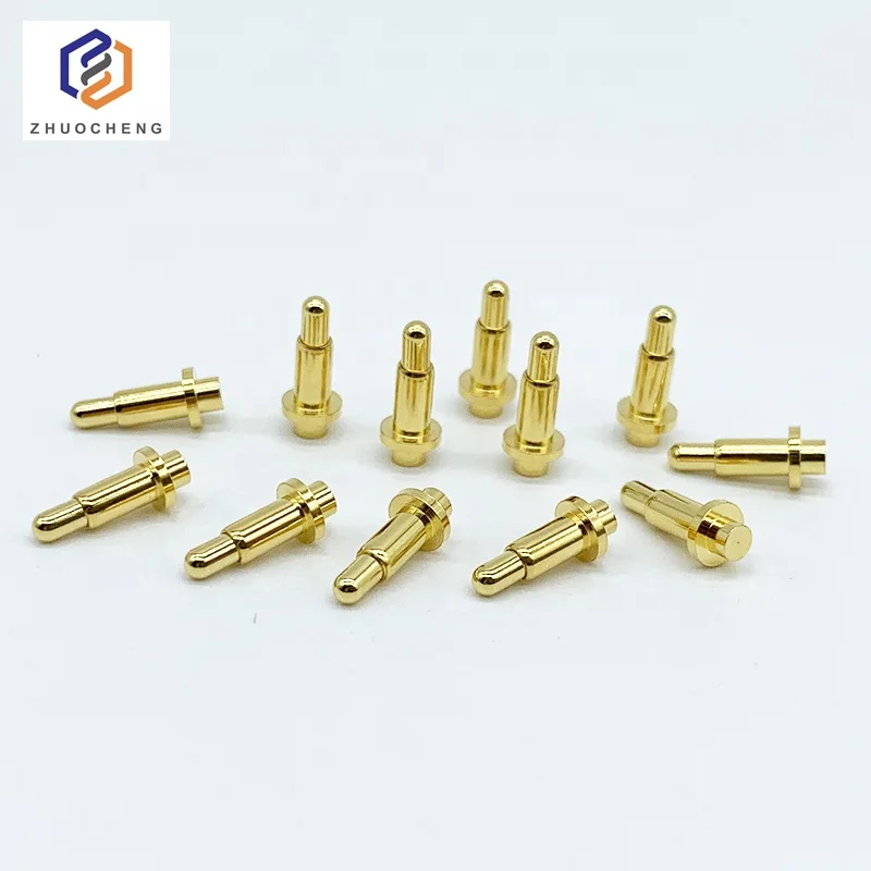 
Custom Gold Plating Female Magnetic spring loaded Pogo PIN For Smart Watch And Smart Phone 