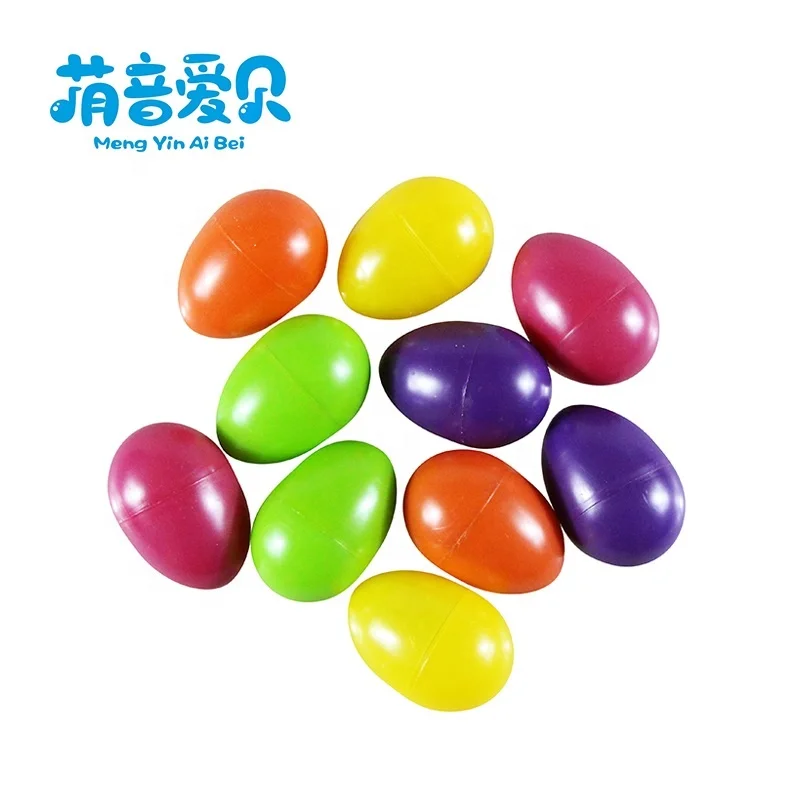 Цветной музыкальный инструмент, пользовательский шейкер для яиц с логотипом, Пластиковый шейкер для яиц