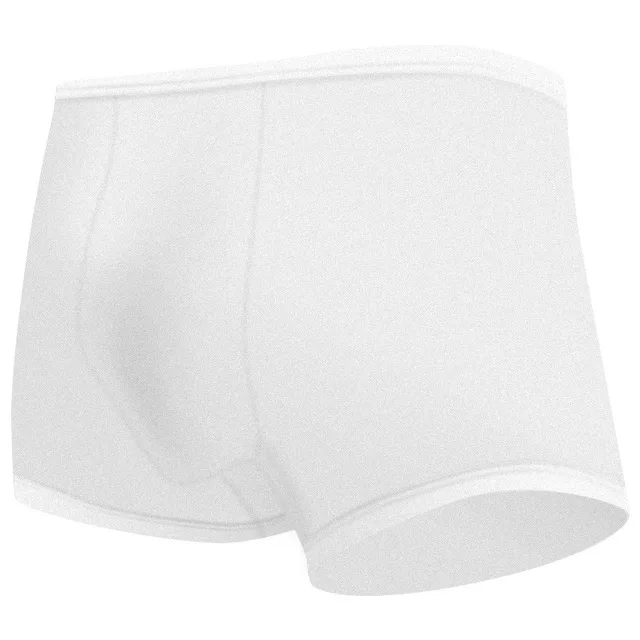 Mens Disposable 100% Cotton Underwear Travel Boxers Briefs Portable Shorts White/Grey 5pcs
