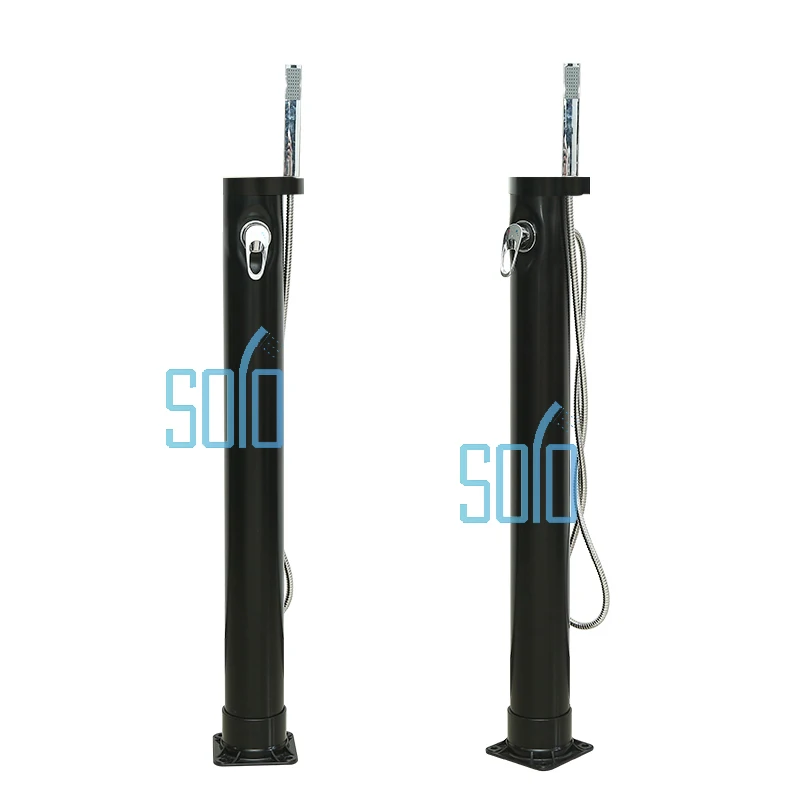 Newly designed shower column beach swimming pool outdoor solar shower column