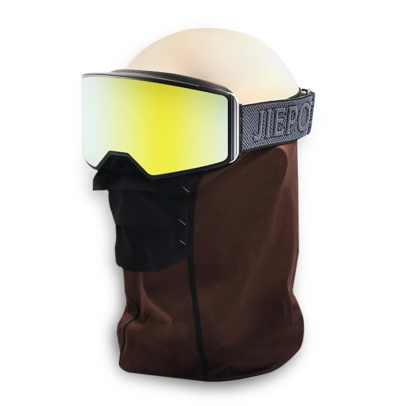 JIEPOLLY Outdoor Polarized Snow Glasses Antifog Clear Lens Cycling uv400 Protect Sport Snowboard Skiing Sunglasses Goggles